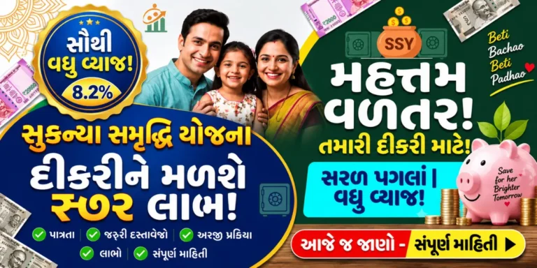 ગુજરાત સરકારની સુકન્યા સમૃદ્ધિ યોજના – Gujarat Government Sukanya Samriddhi Yojan